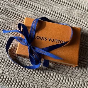 Louis Vuitton gift box and ribbon